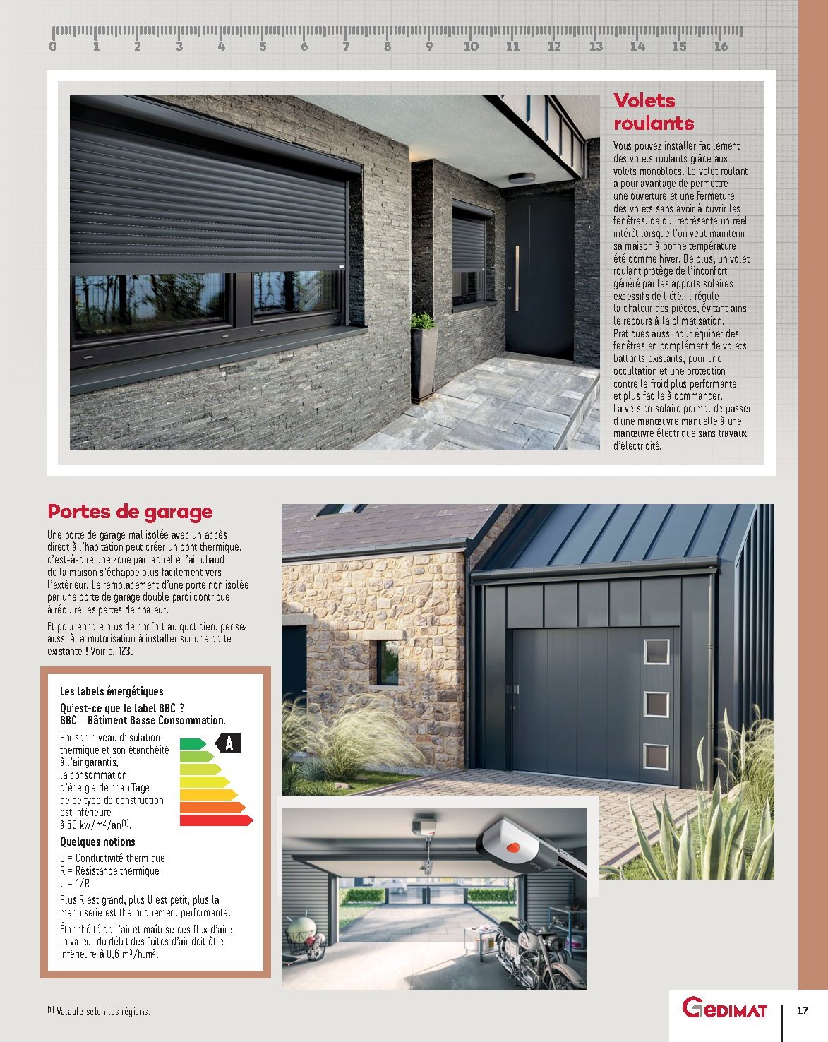 Catalogue Gedimat Menuiserie 2026 - Page 17