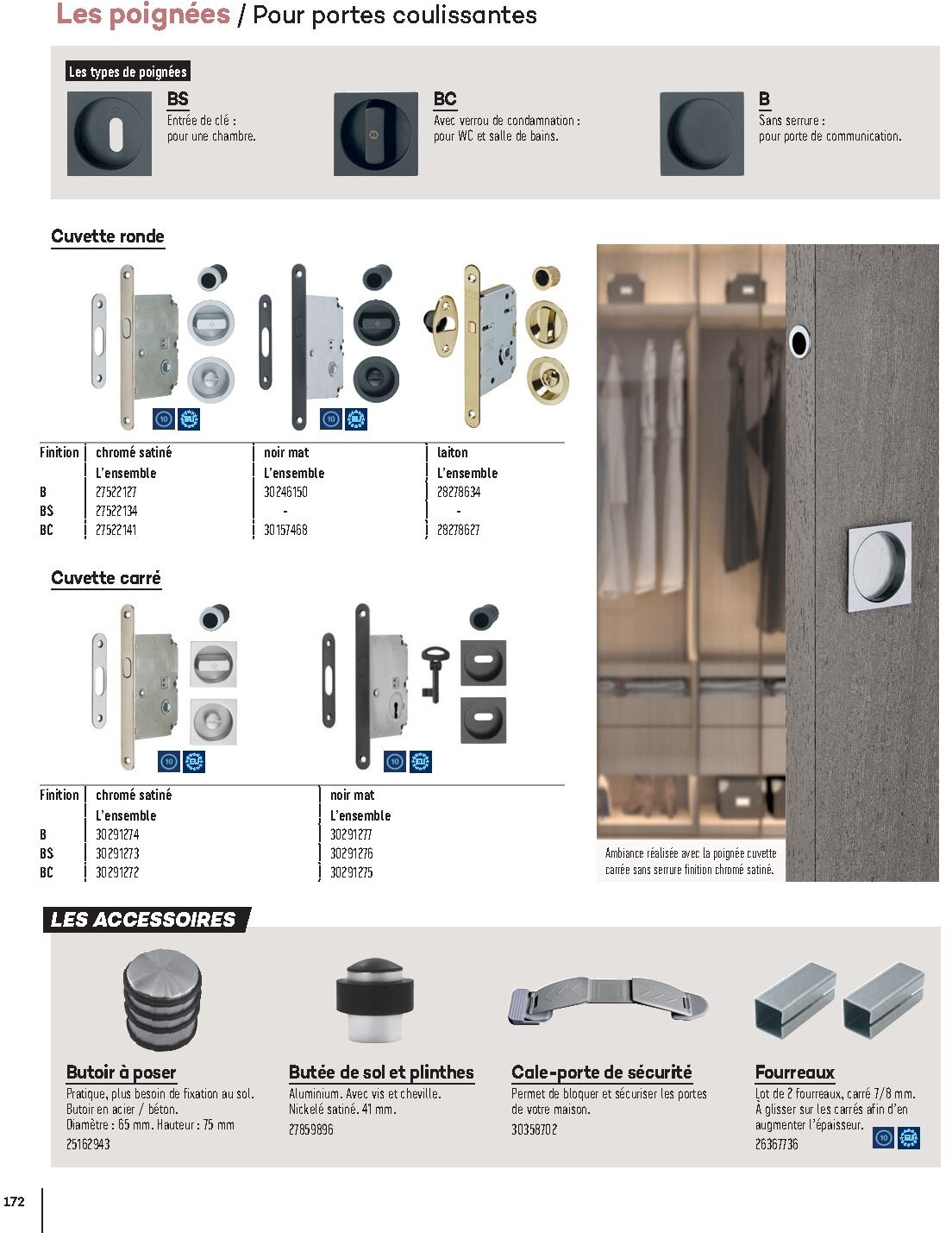 Catalogue Gedimat Menuiserie 2026 - Page 172