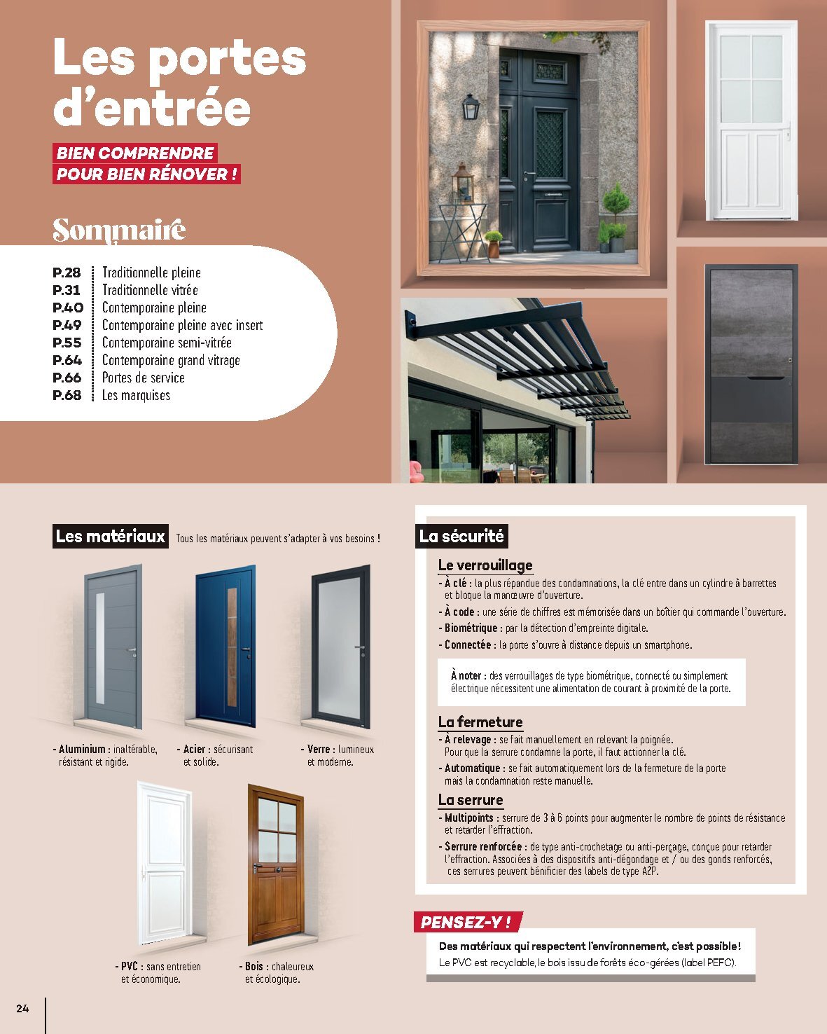 Catalogue Gedimat Menuiserie 2026 - Page 24