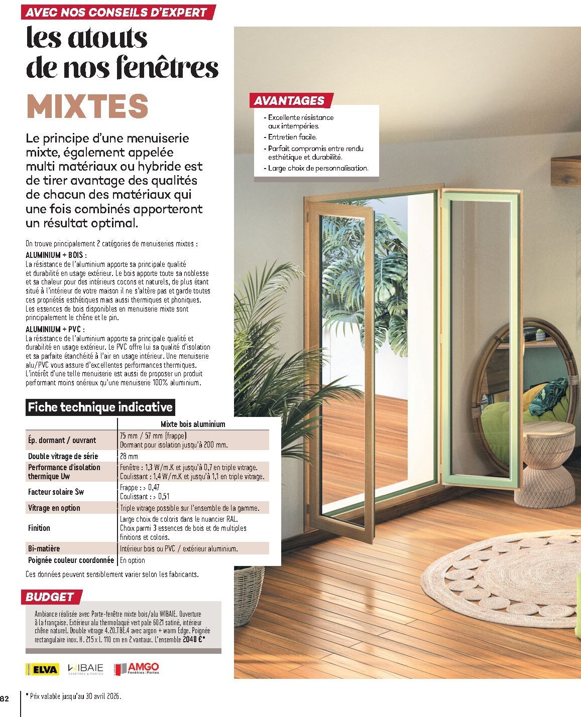 Catalogue Gedimat Menuiserie 2026 - Page 82