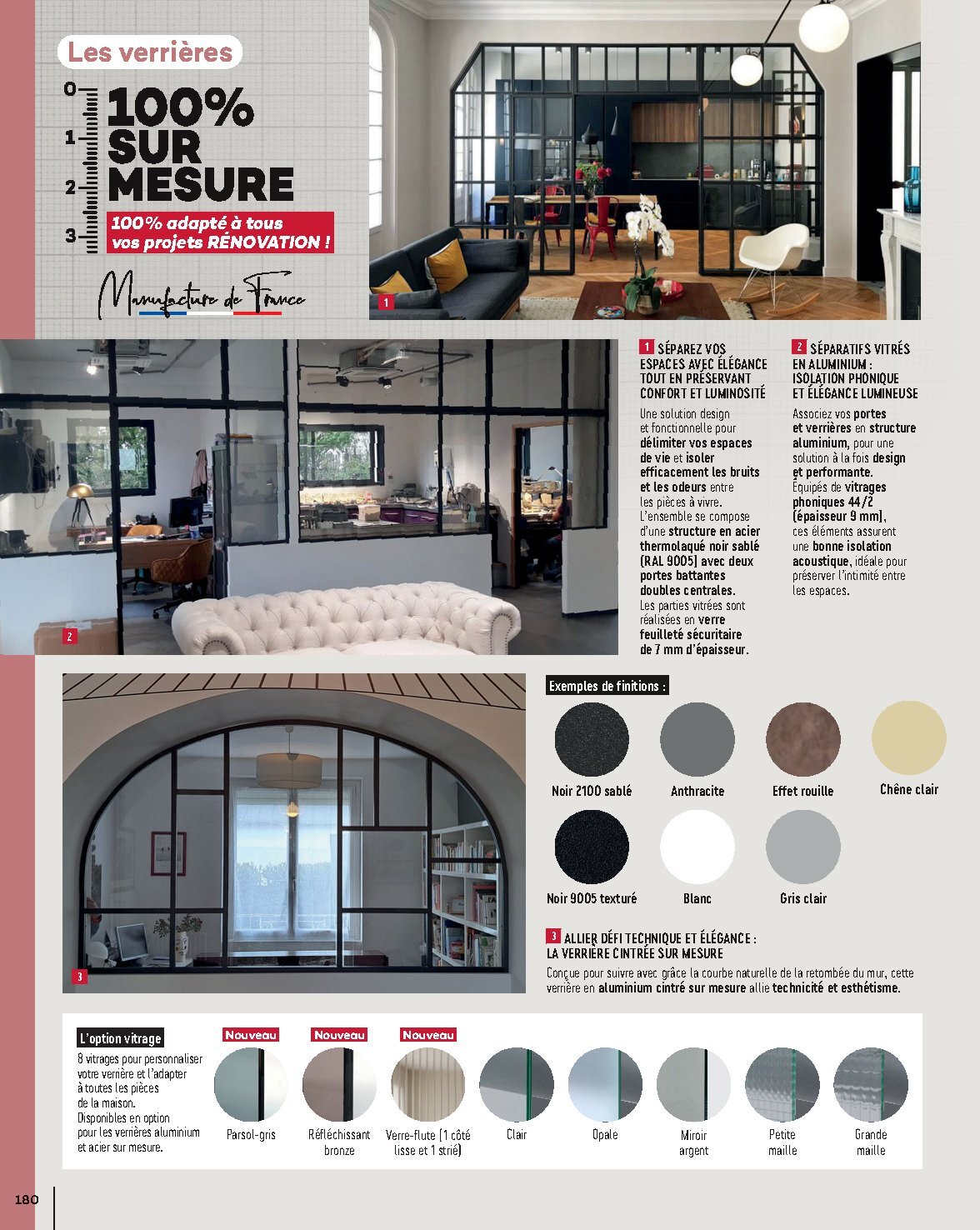 Catalogue Gedimat Menuiserie 2026 - Page 180