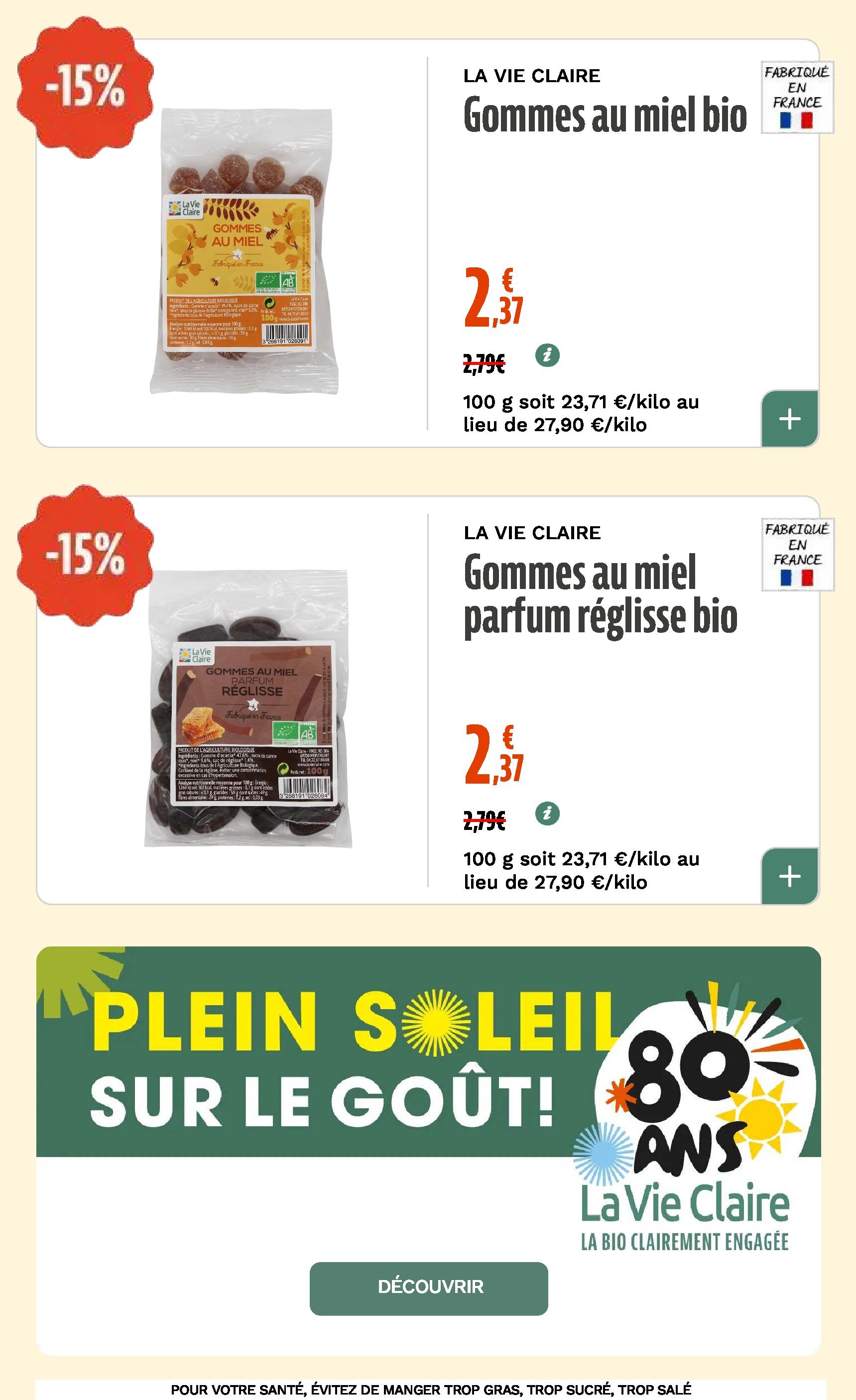 La Gazette La Vie Claire Octobre 2026 - Page 37