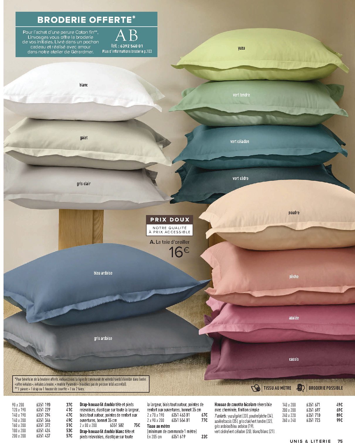 Catalogue Linvosges AH-2026 - Page 75