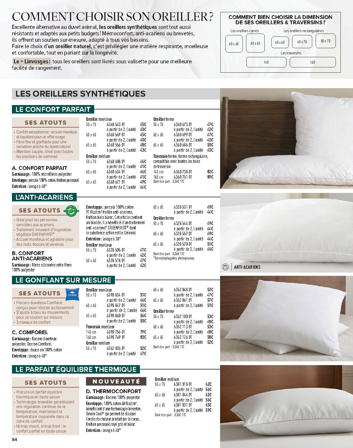 Catalogue Linvosges AH-2026 - Page 94