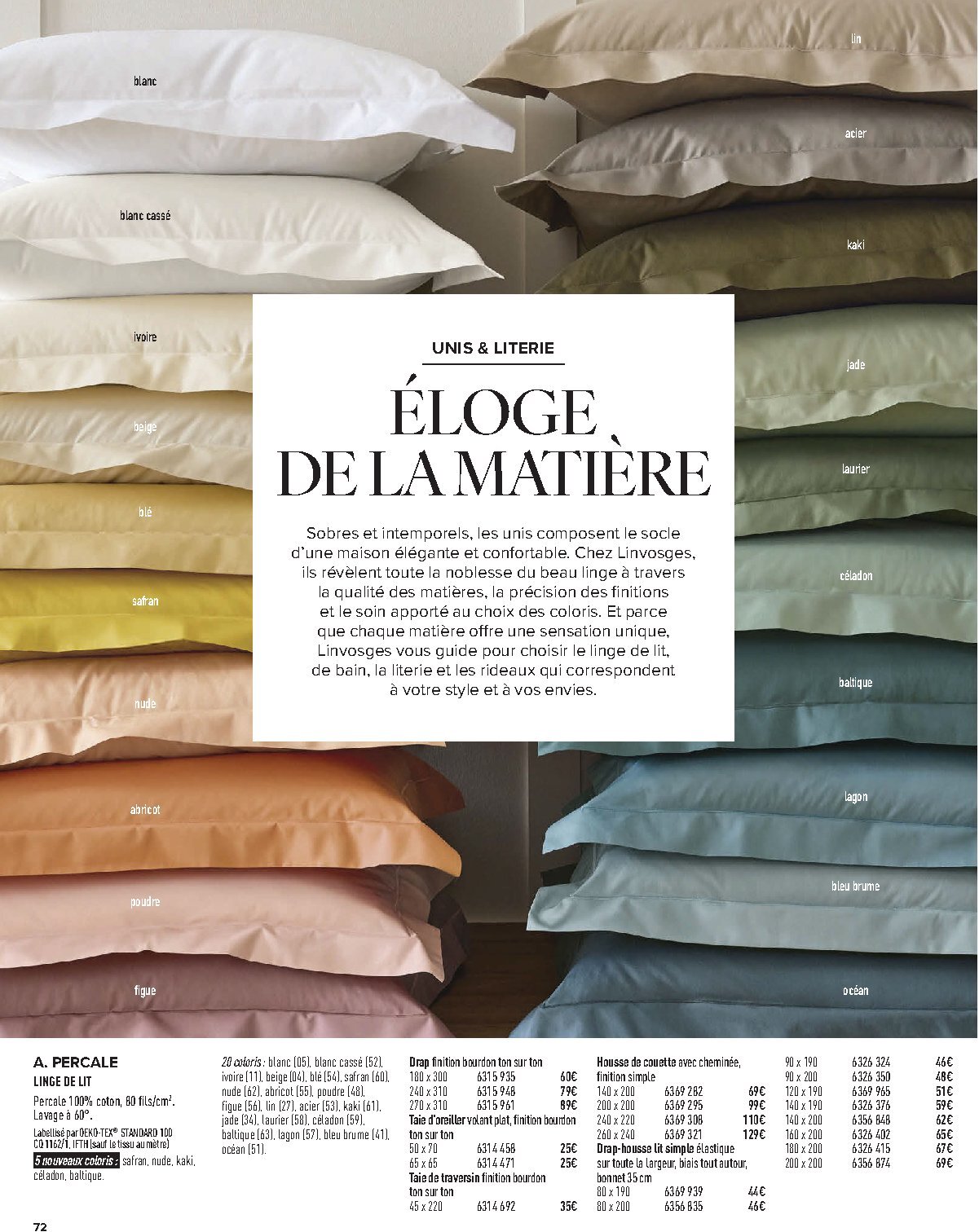 Catalogue Linvosges AH-2026 - Page 72