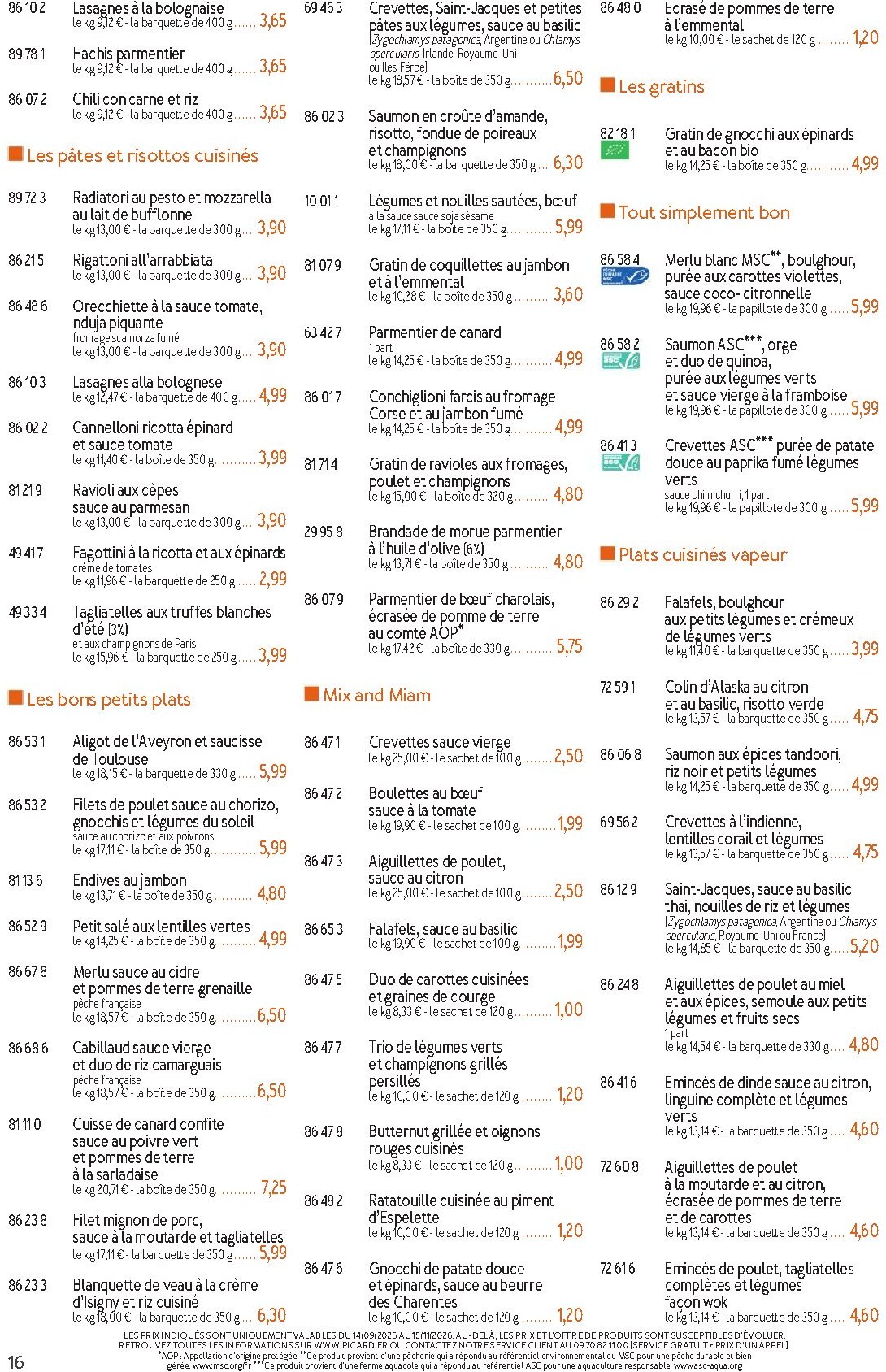Catalogue Trimestriel - Page 16