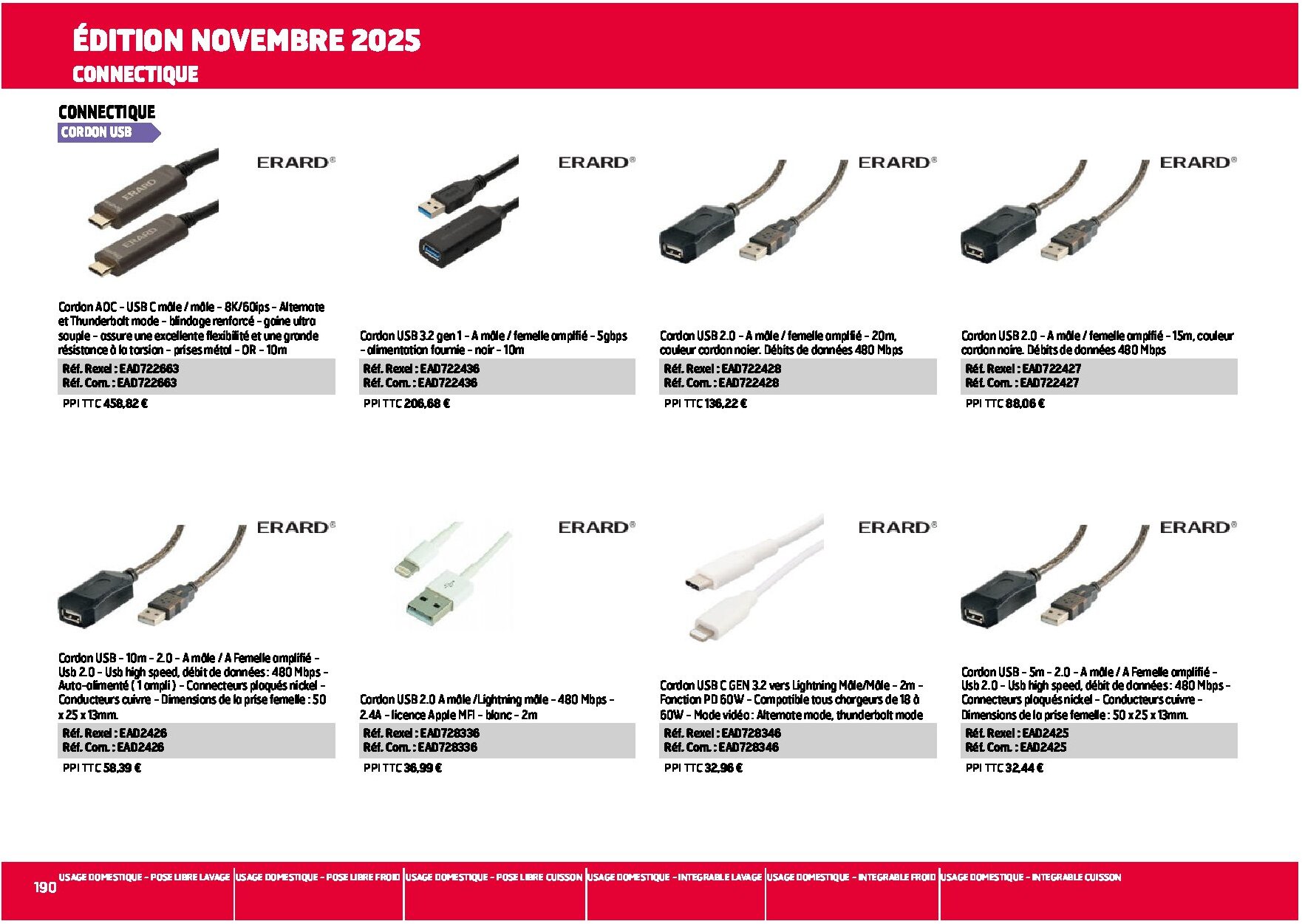 Equipement collectif et résidentiel électroménager multimédia - Page 190