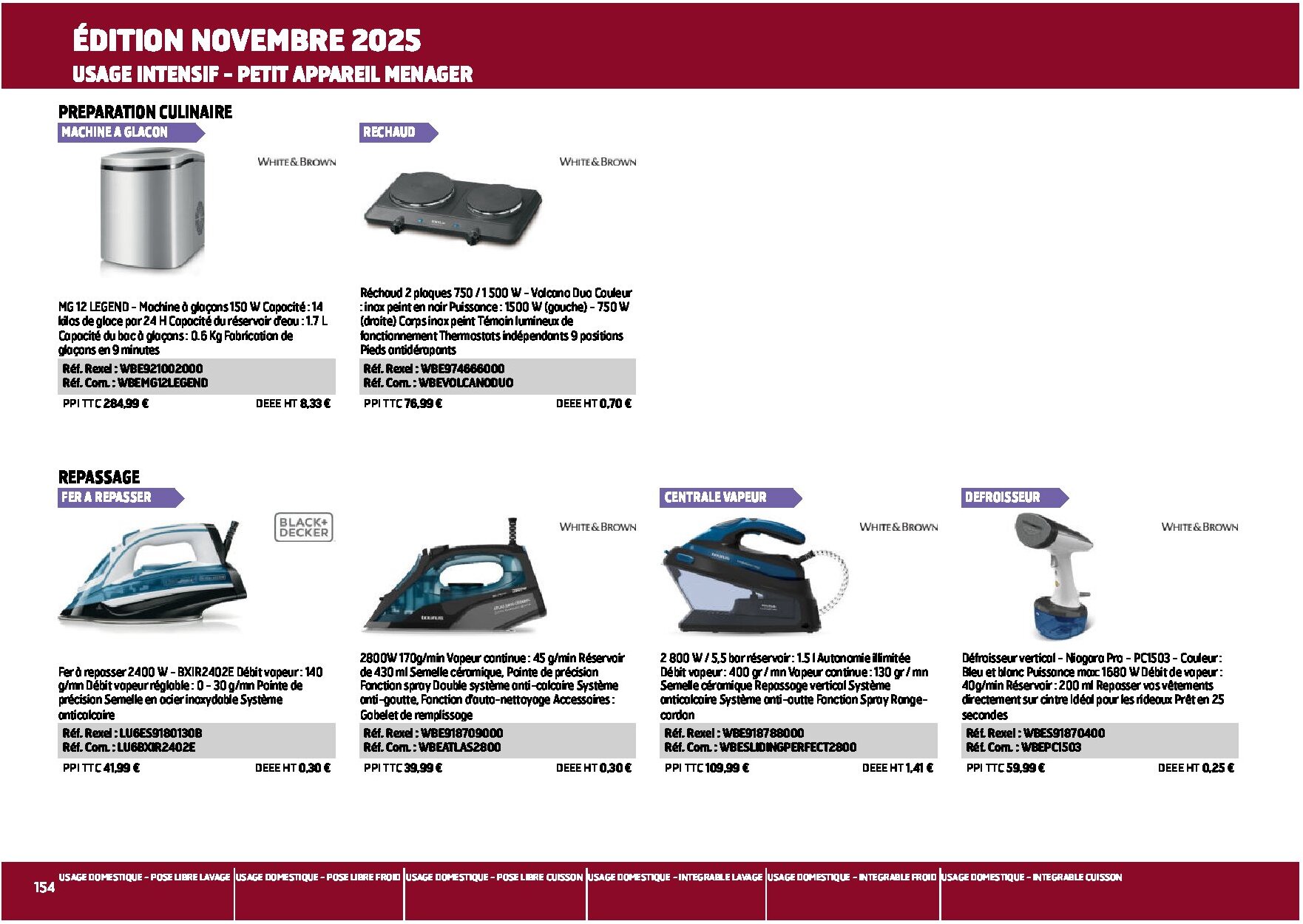 Equipement collectif et résidentiel électroménager multimédia - Page 154