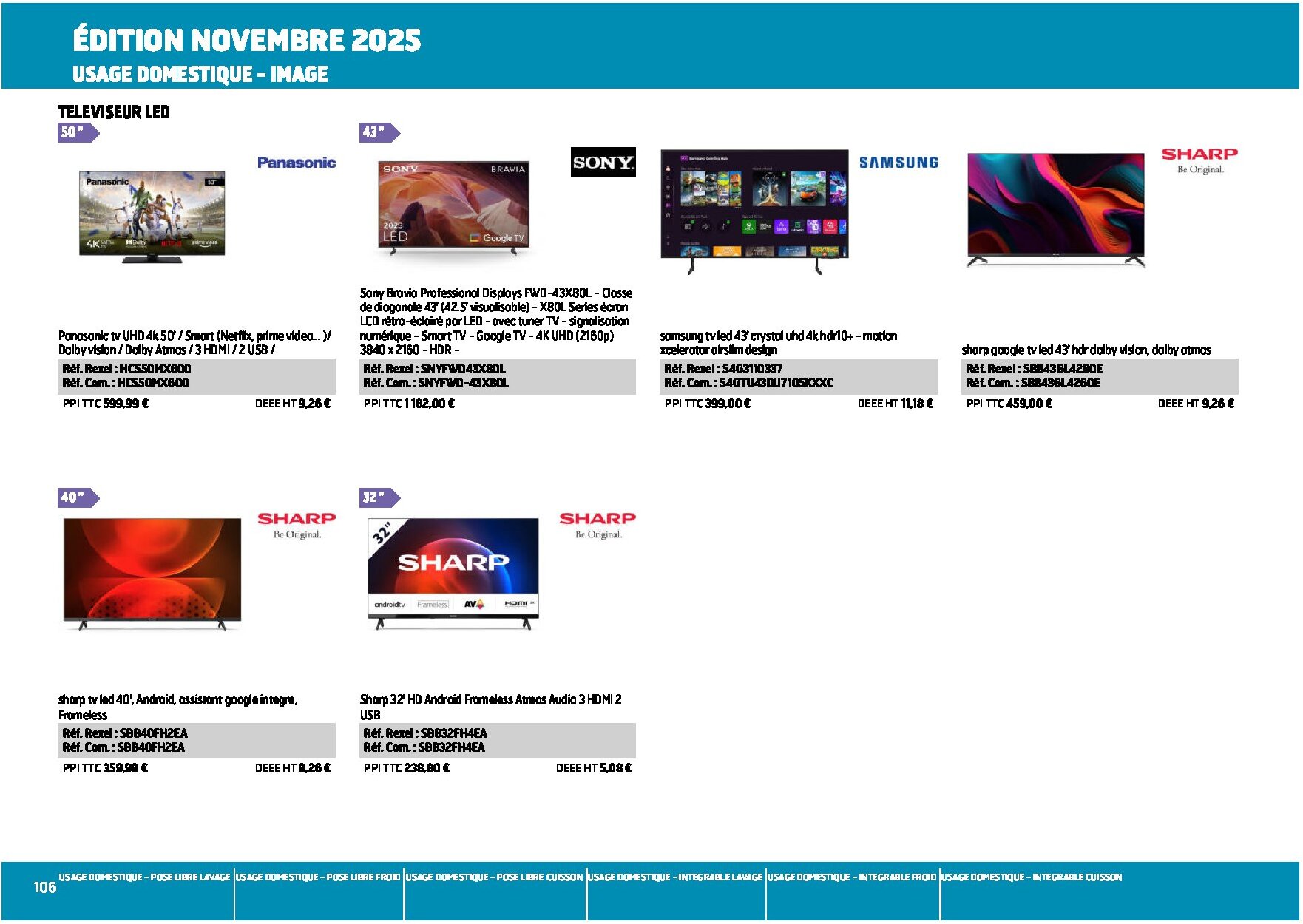 Equipement collectif et résidentiel électroménager multimédia - Page 106