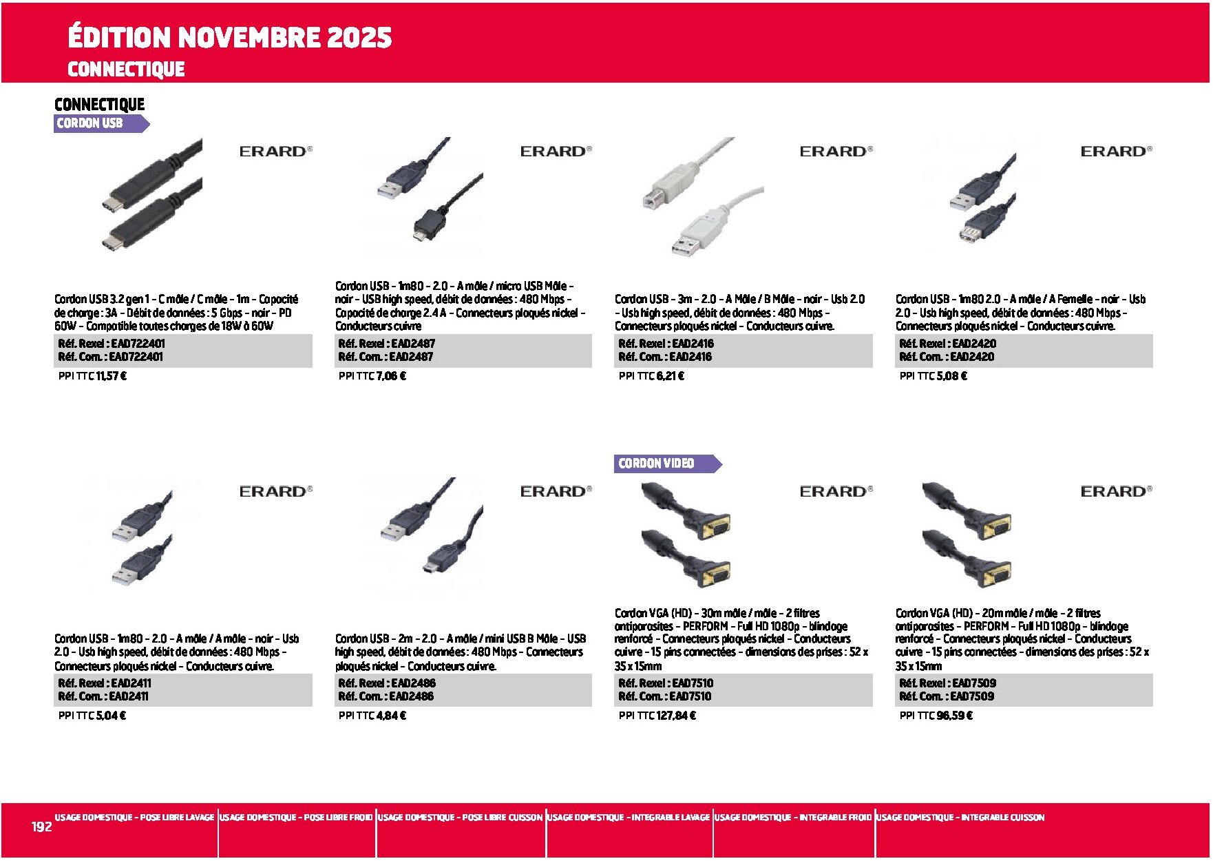 Equipement collectif et résidentiel électroménager multimédia - Page 192