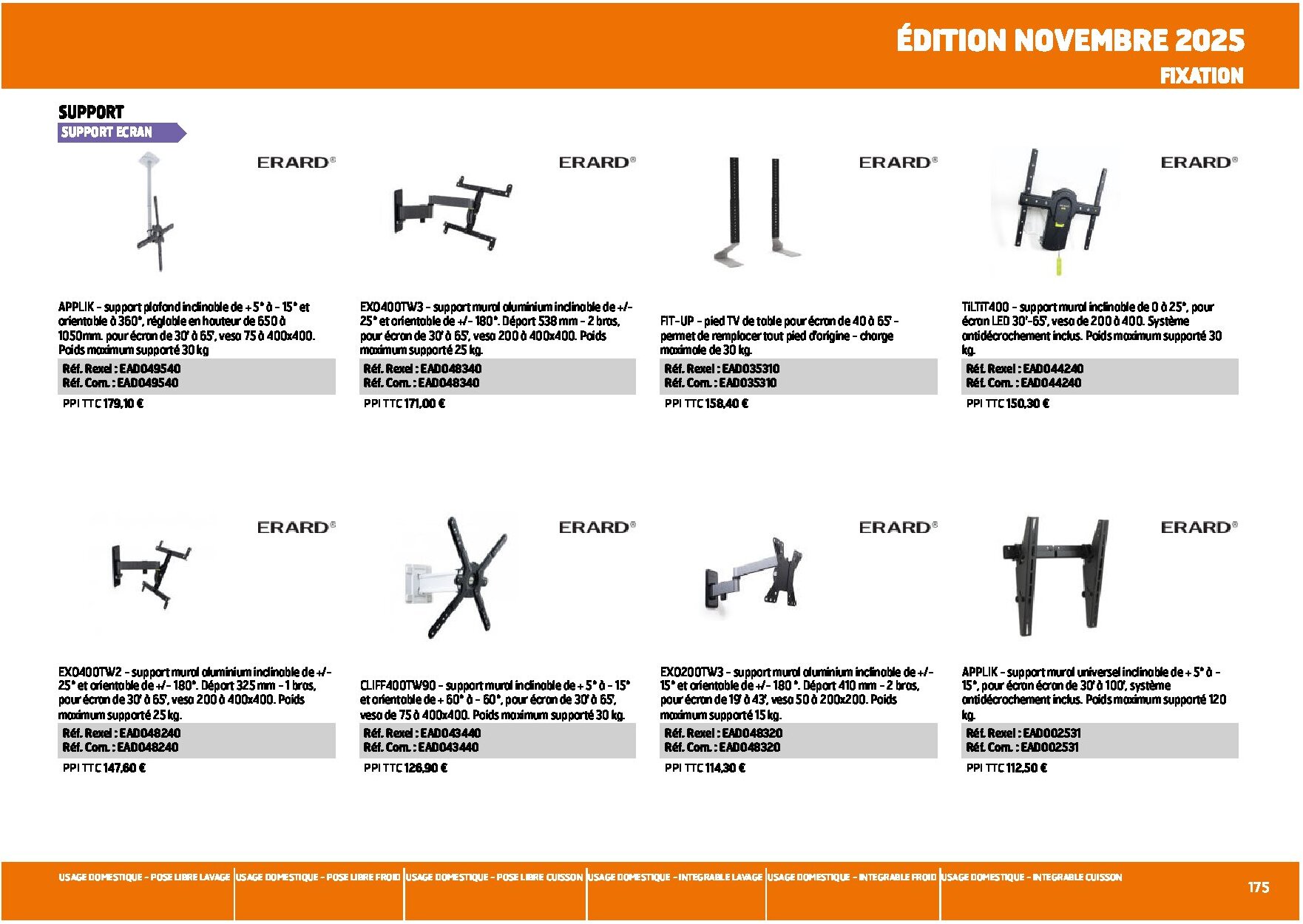 Equipement collectif et résidentiel électroménager multimédia - Page 175