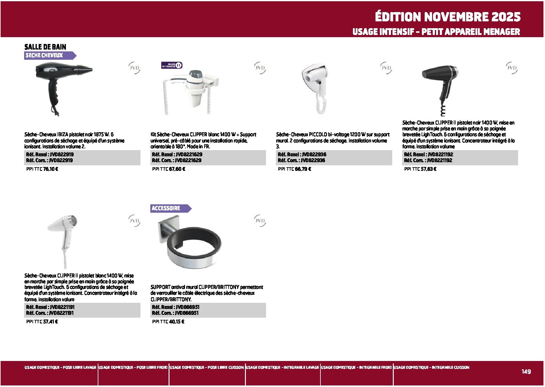 Equipement collectif et résidentiel électroménager multimédia - Page 149