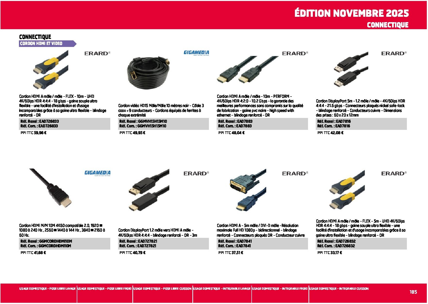 Equipement collectif et résidentiel électroménager multimédia - Page 185