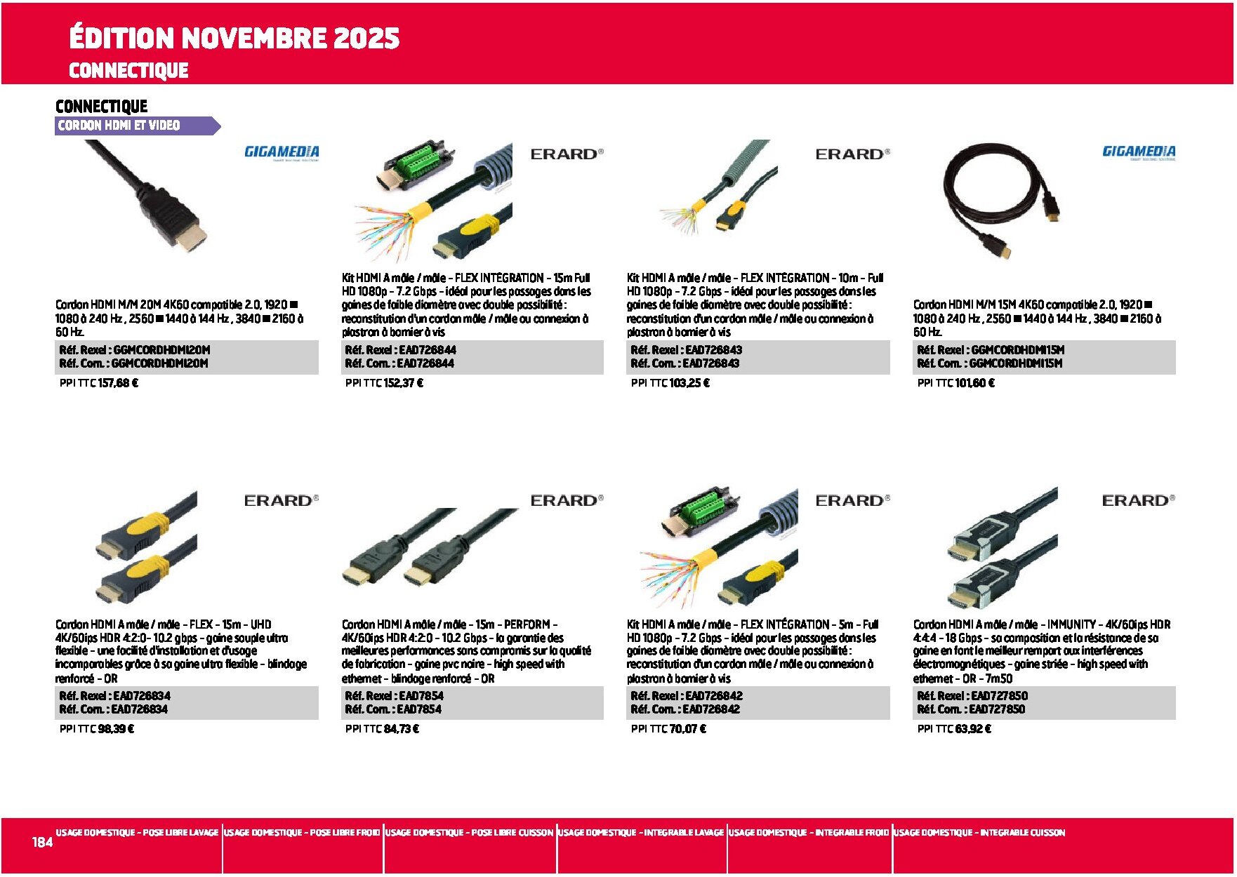 Equipement collectif et résidentiel électroménager multimédia - Page 184