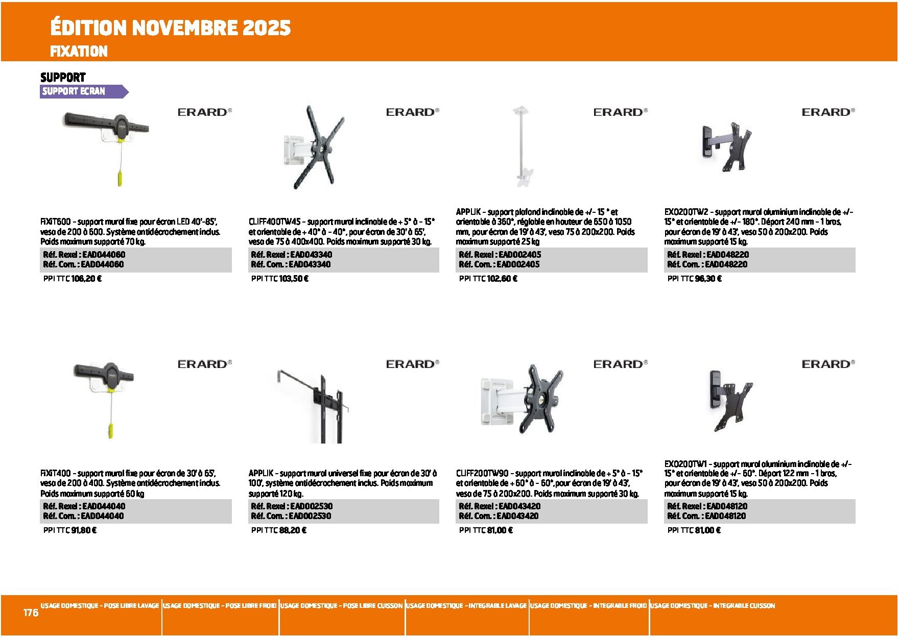 Equipement collectif et résidentiel électroménager multimédia - Page 176