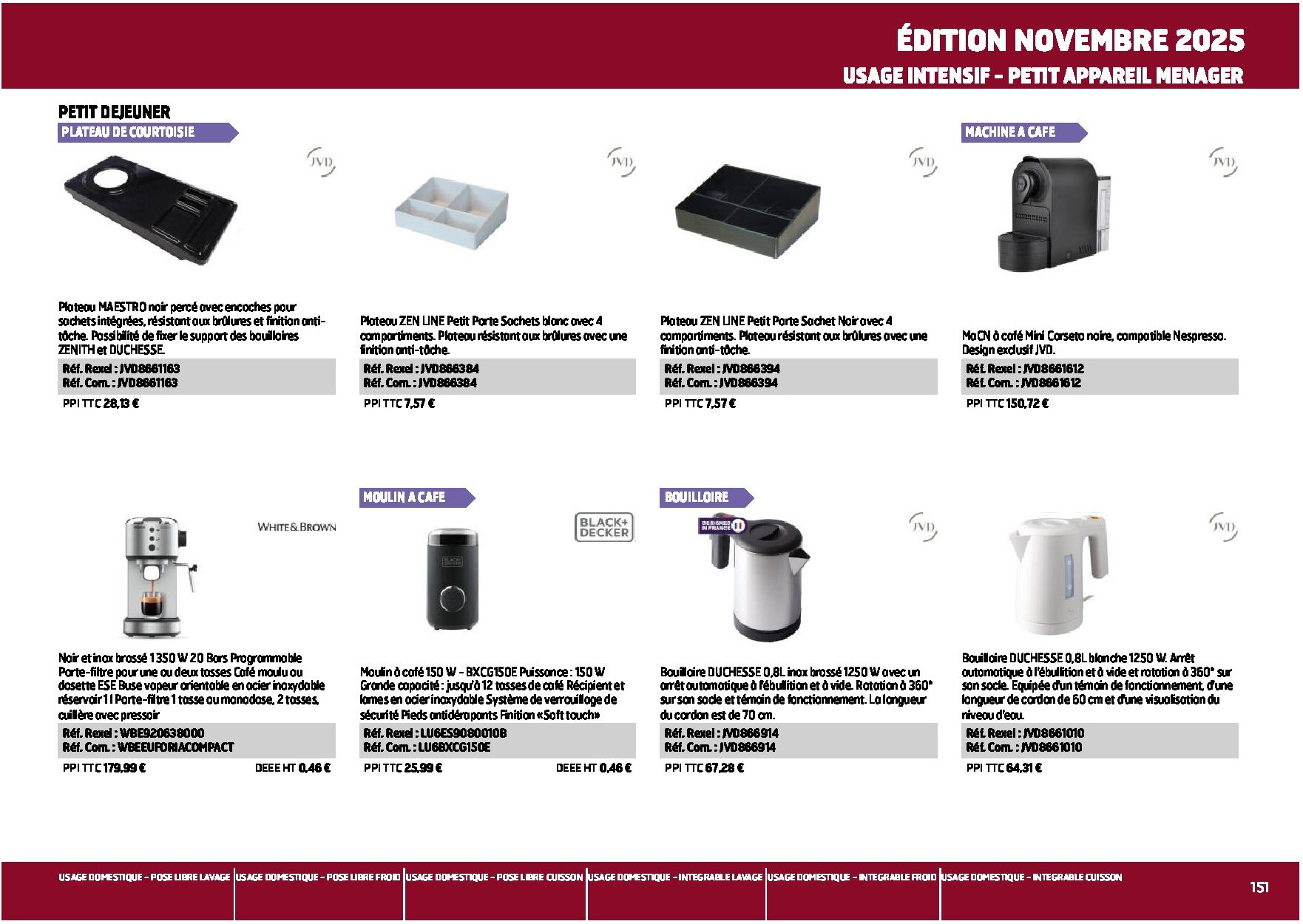 Equipement collectif et résidentiel électroménager multimédia - Page 151