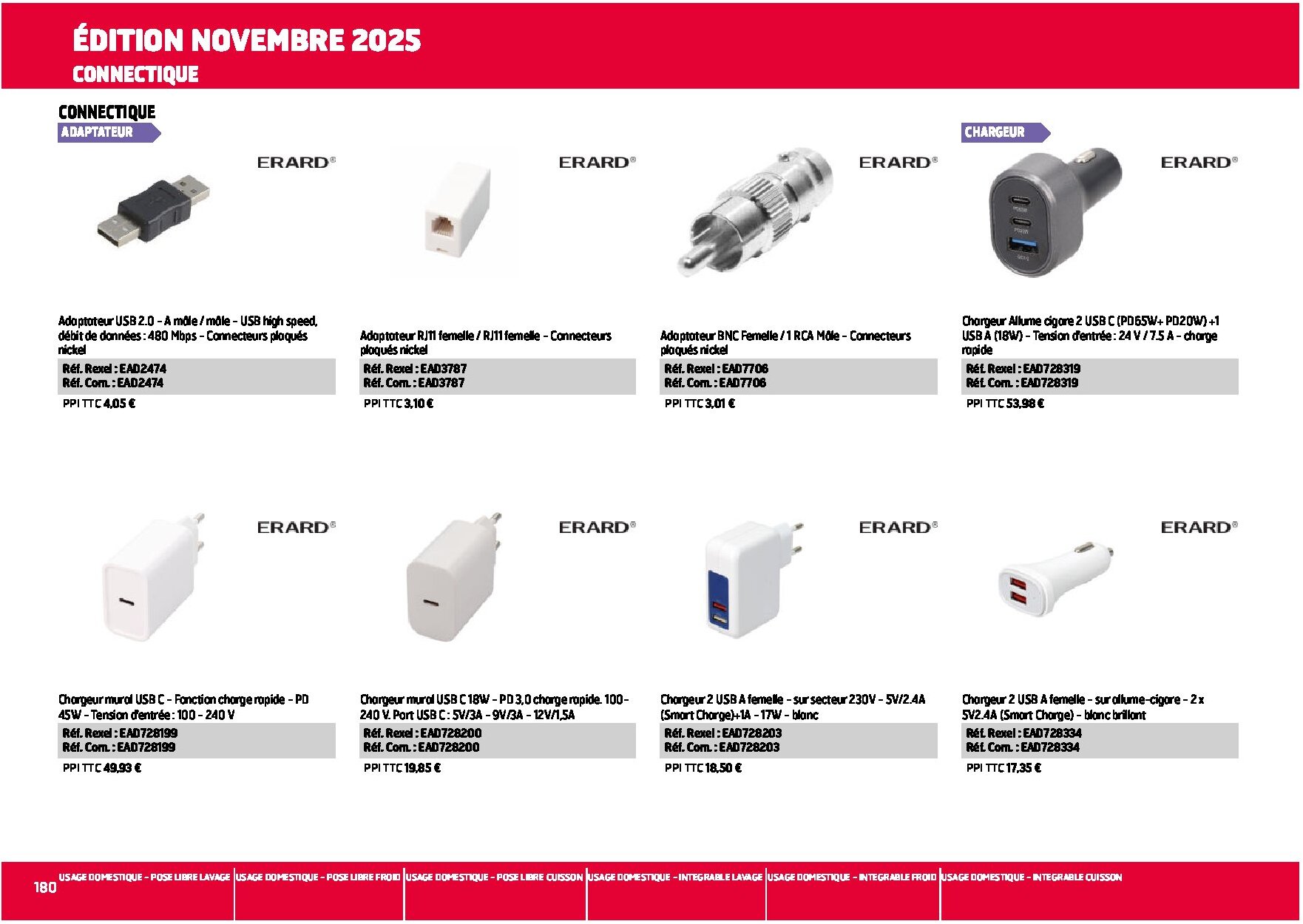 Equipement collectif et résidentiel électroménager multimédia - Page 180