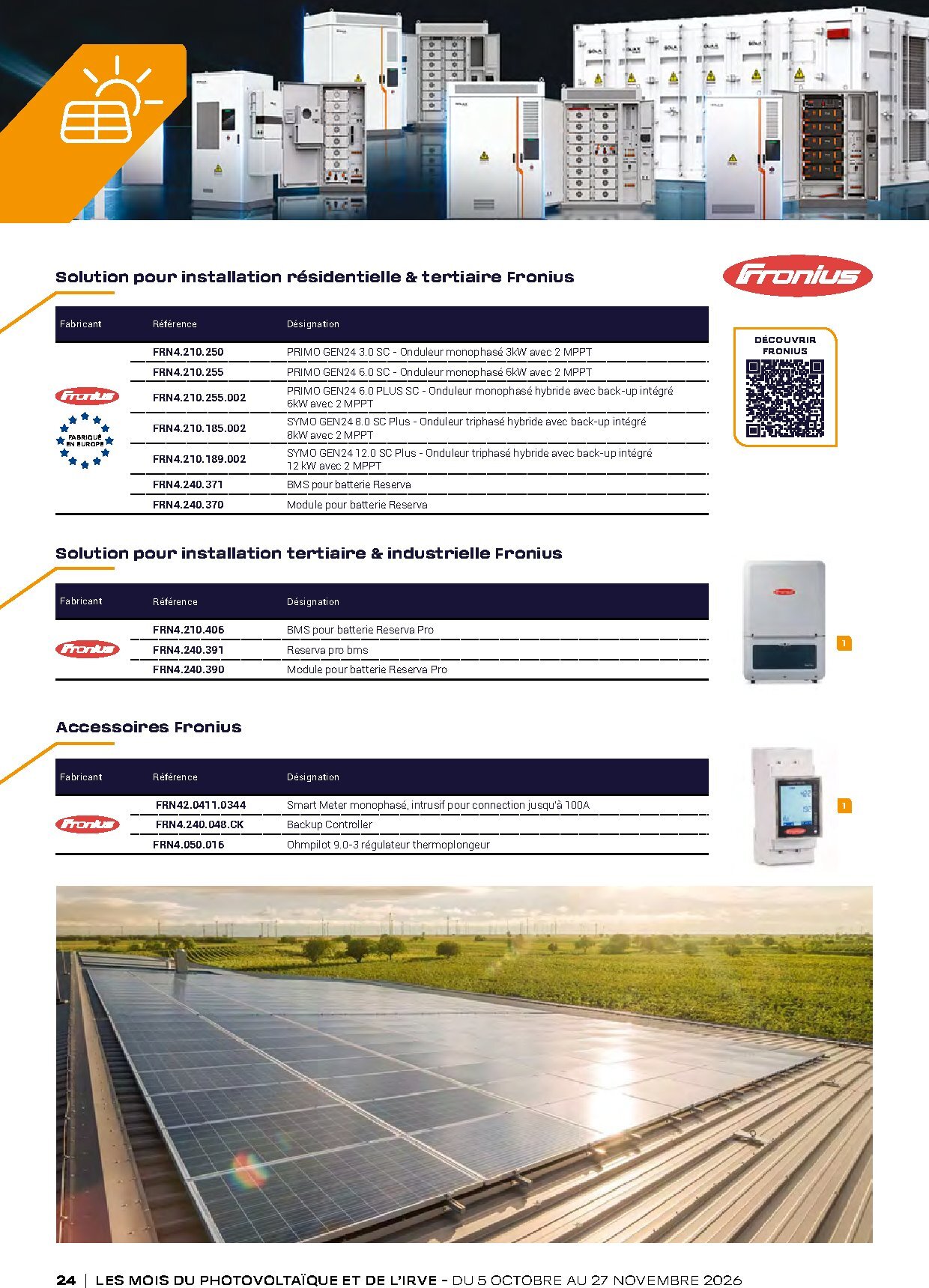 Les mois du photovoltaique et de IRVE - Octobre 2026 - Page 24